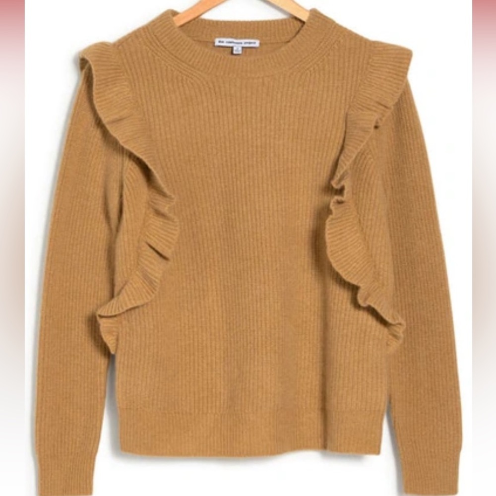 The Cashmere Project Ruffle Cashmere Sweater Size XS